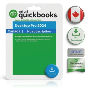 QuickBooks Desktop Pro 2024 Canada | No Subscription